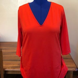 H&M+ Red Tunic- NWOT